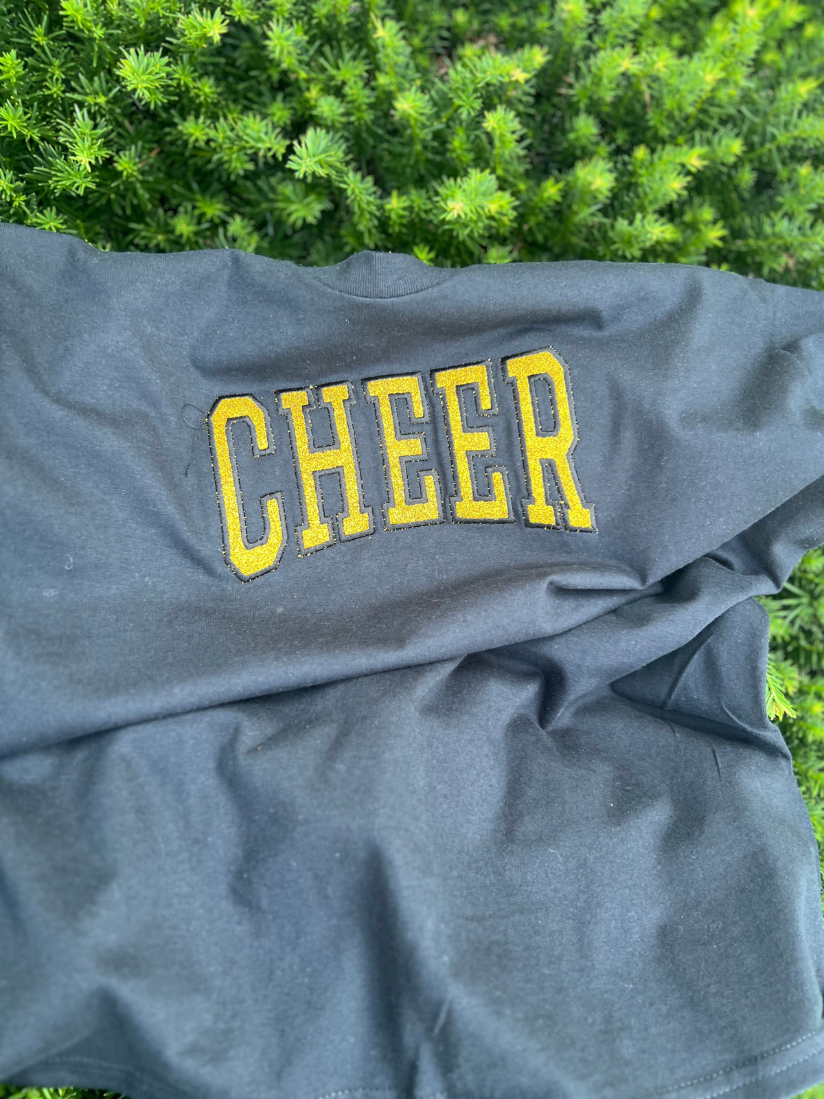 CHEER Glitter Stitched