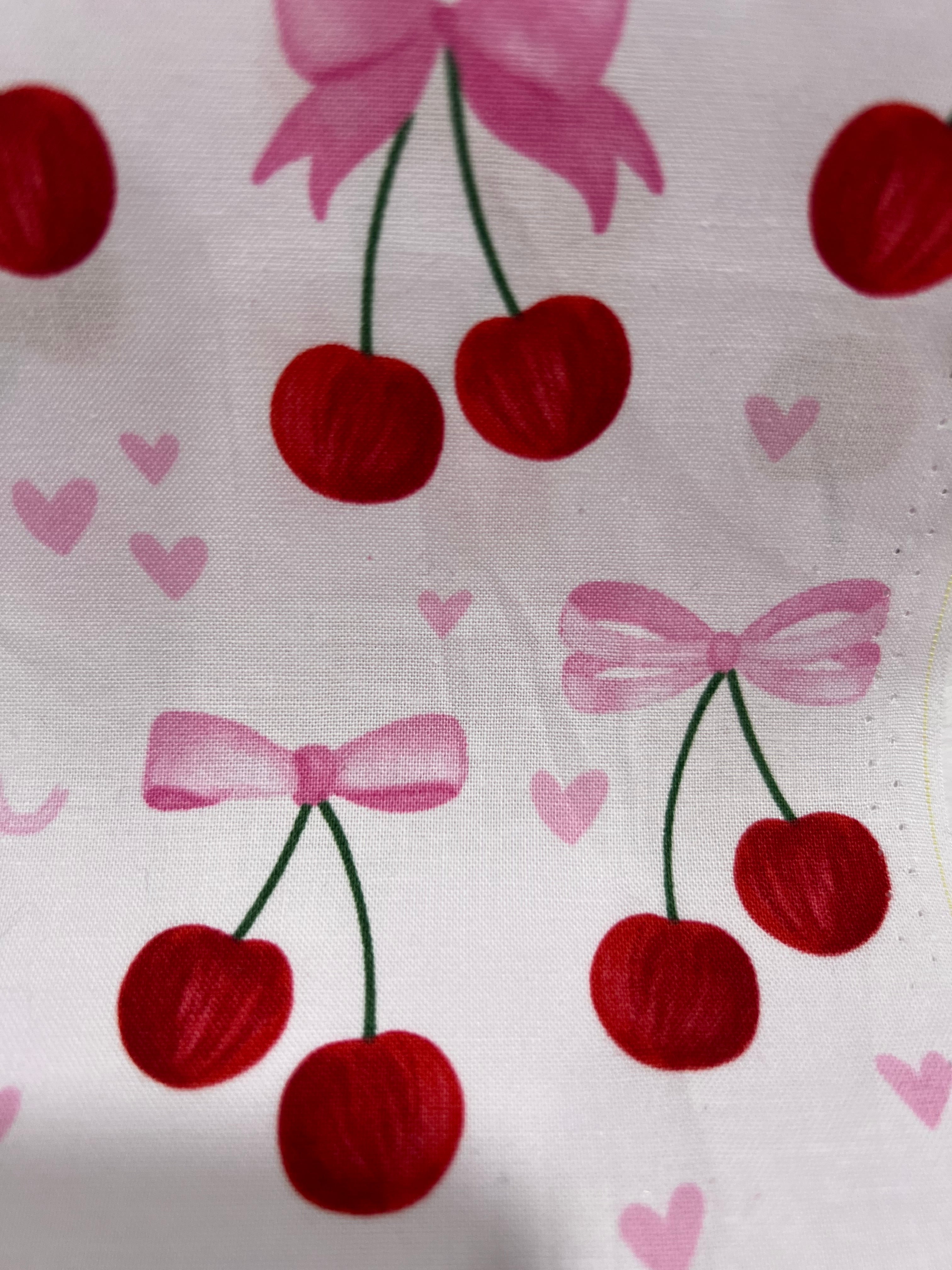 Large Hot Pink Bow Zipper Pouch