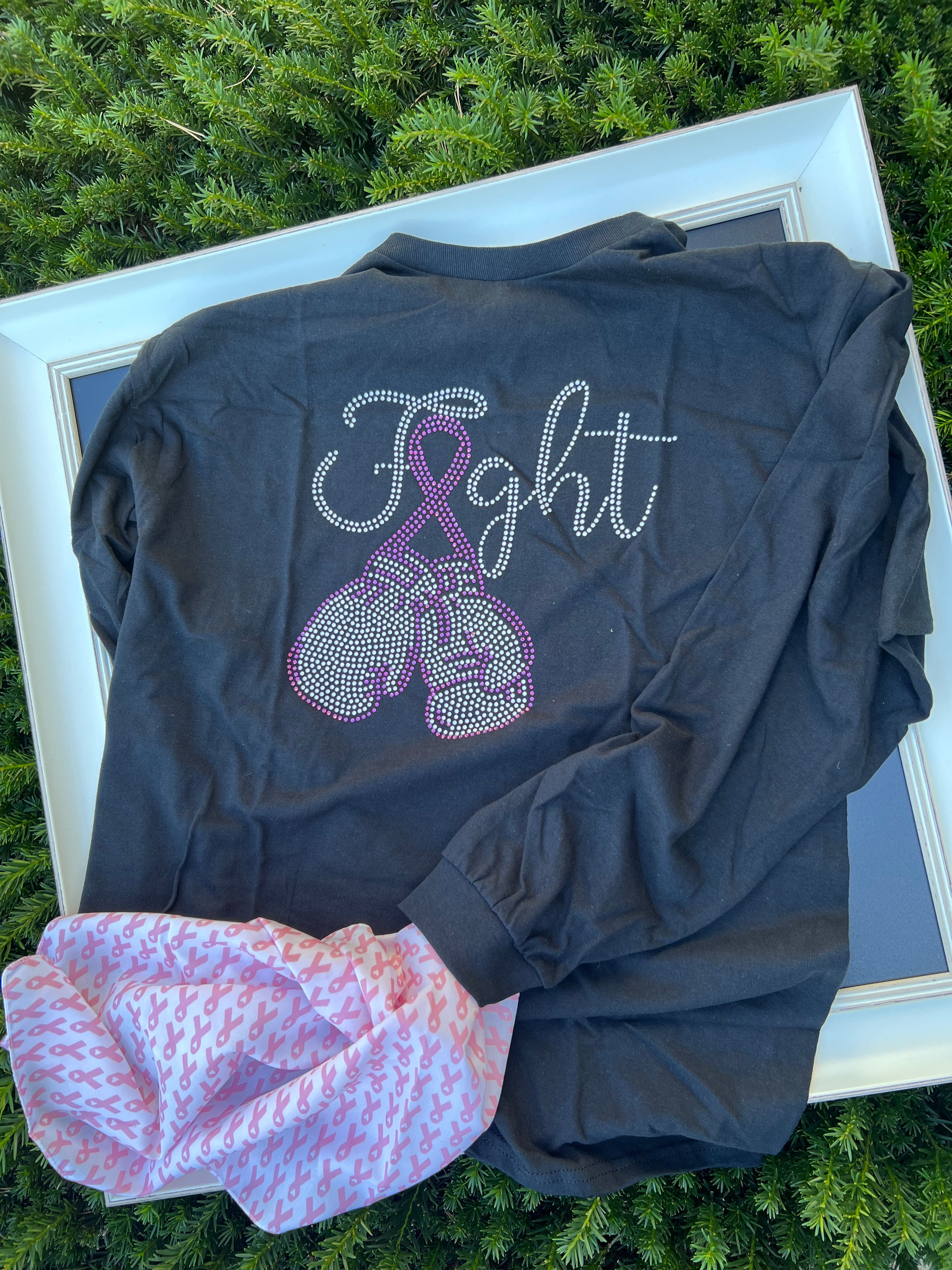 Fight Bling T-shirt - Long Sleeve