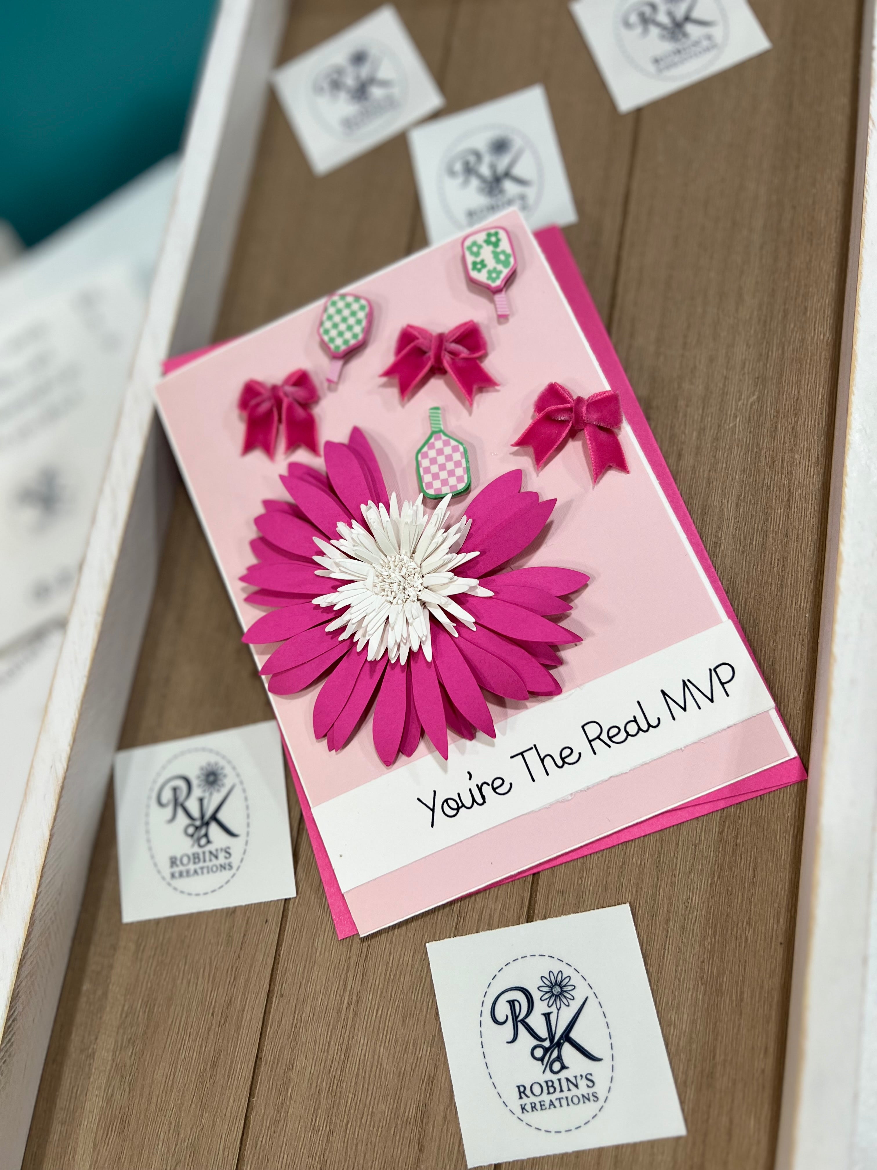 You’re The Real MVP -  Handmade Greeting Cards