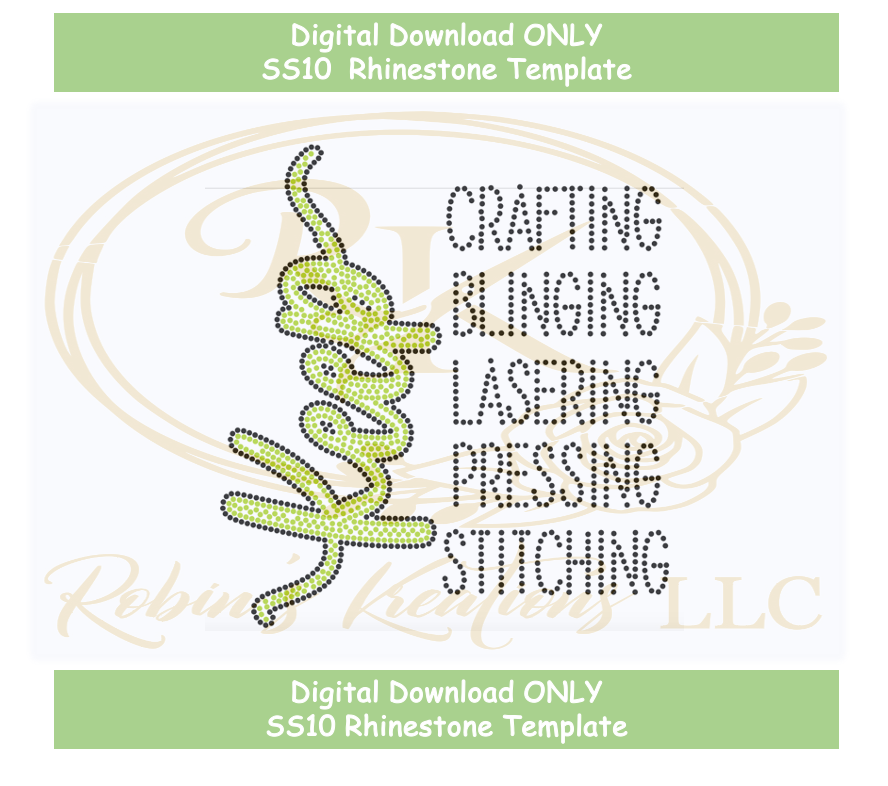 Keep Lasering... ss10 rhinestone template digital download